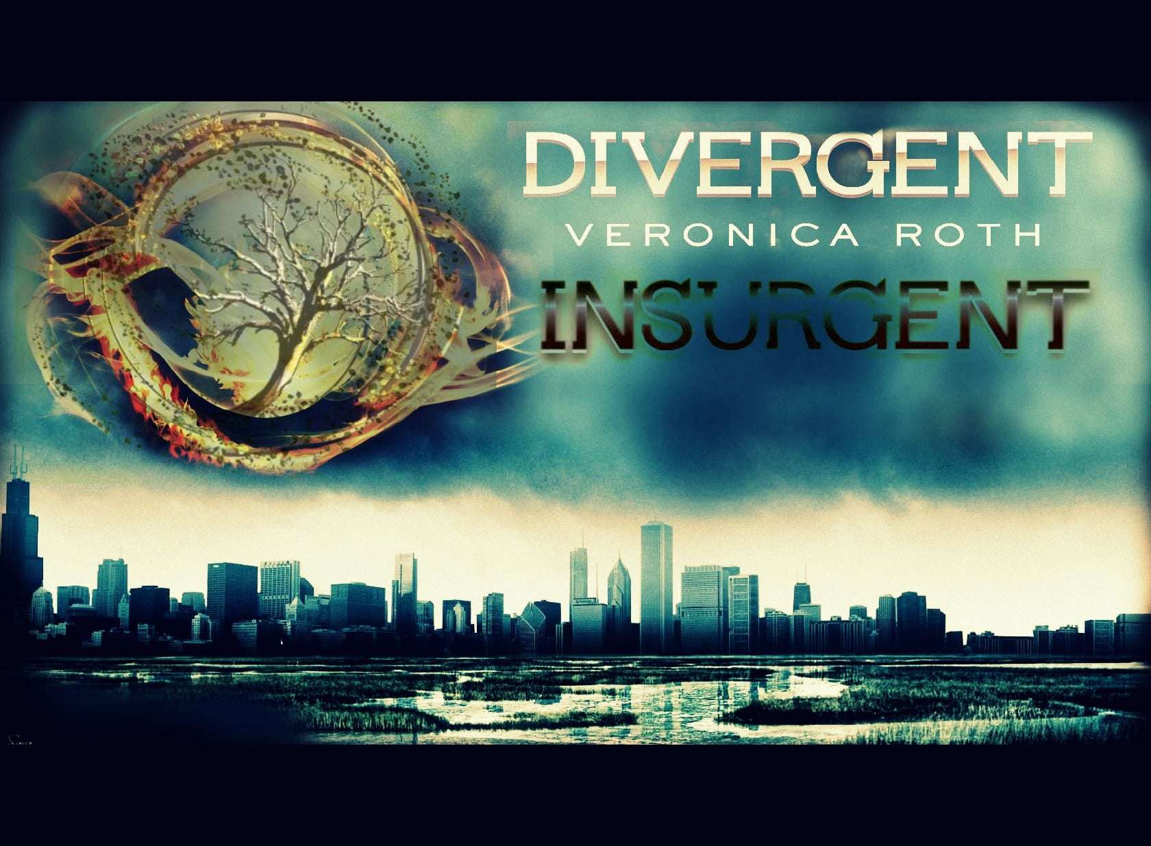 Divergent branches. Дивергент обои. Дивергент обложка. Дивергент 2014 Постер. Дивергент город будущего.