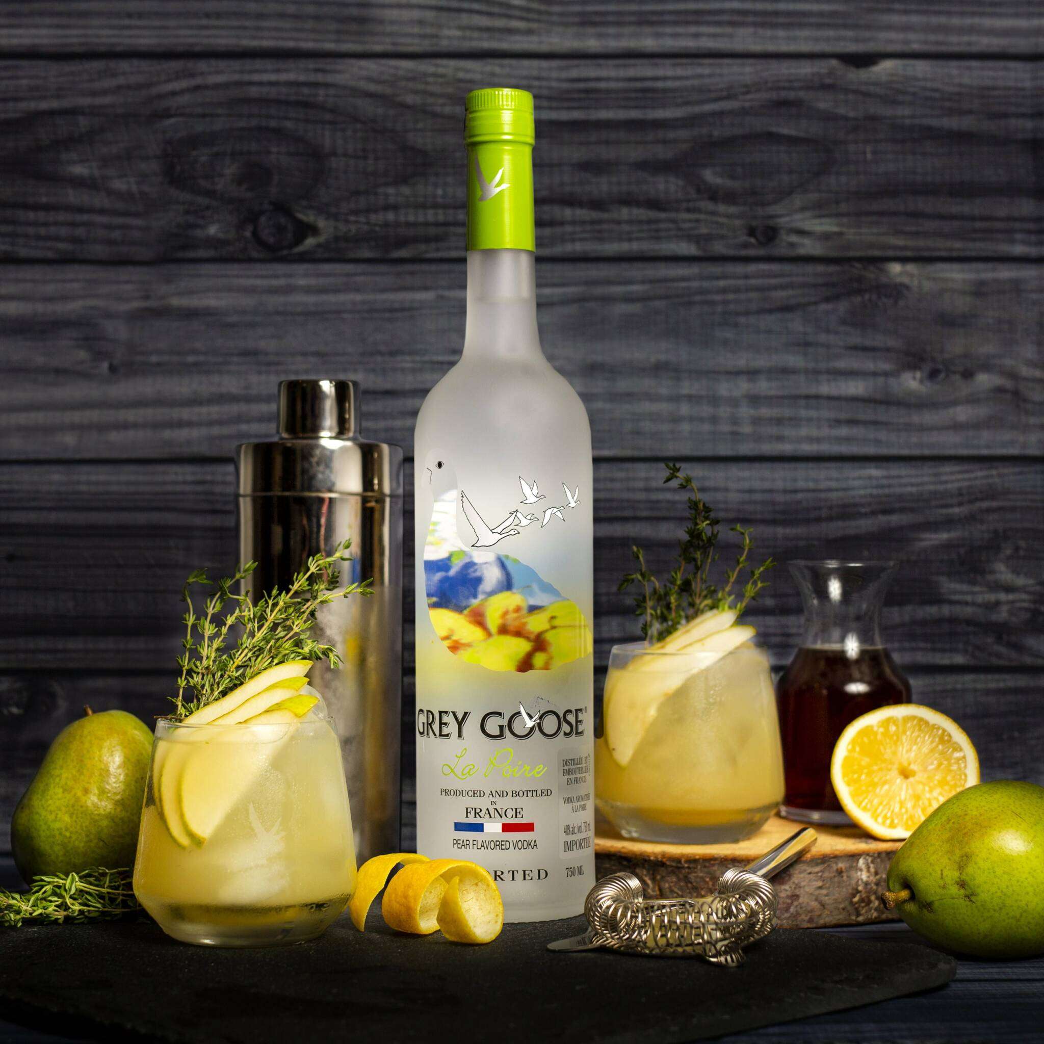 Recettes 2 cocktails à base de Grey Goose La Poire Boucle Magazine