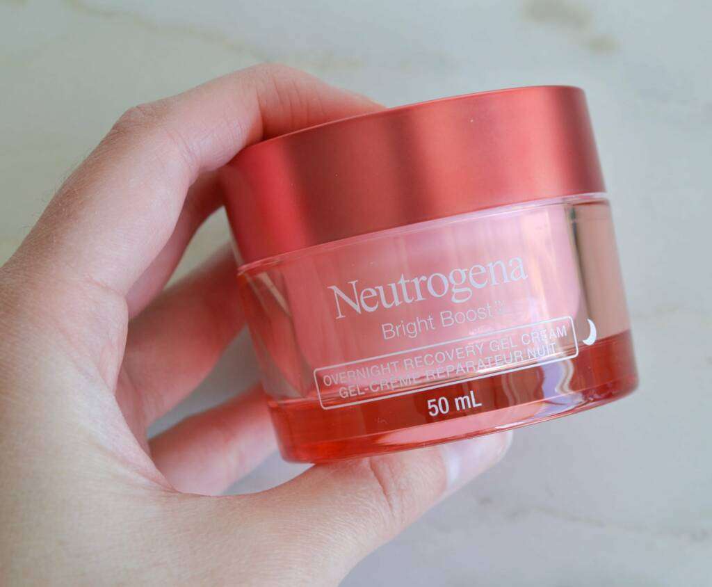 gel nuit bright boost Neutrogena