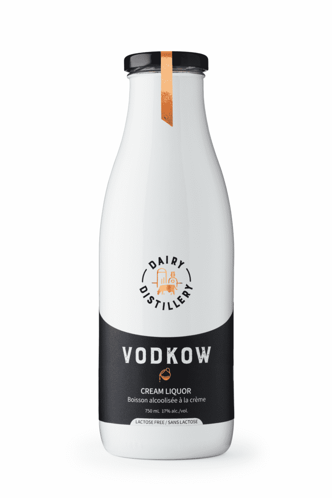 vodkow vodka laitière liqueur de crème