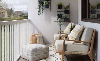 Votre balcon en cinq conseils déco