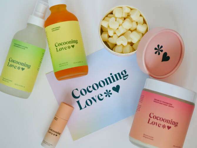 Produits cosmétiques Cocooning Love