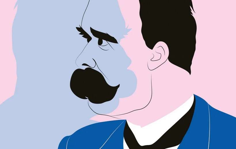Nietzsche, illustration, Christian Tiffet