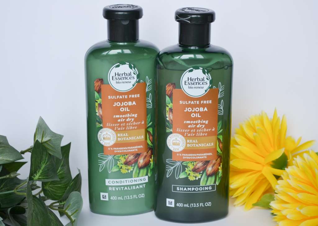 Herbal Essences Jojoba Laisser Sécher shampoing et revitalisant