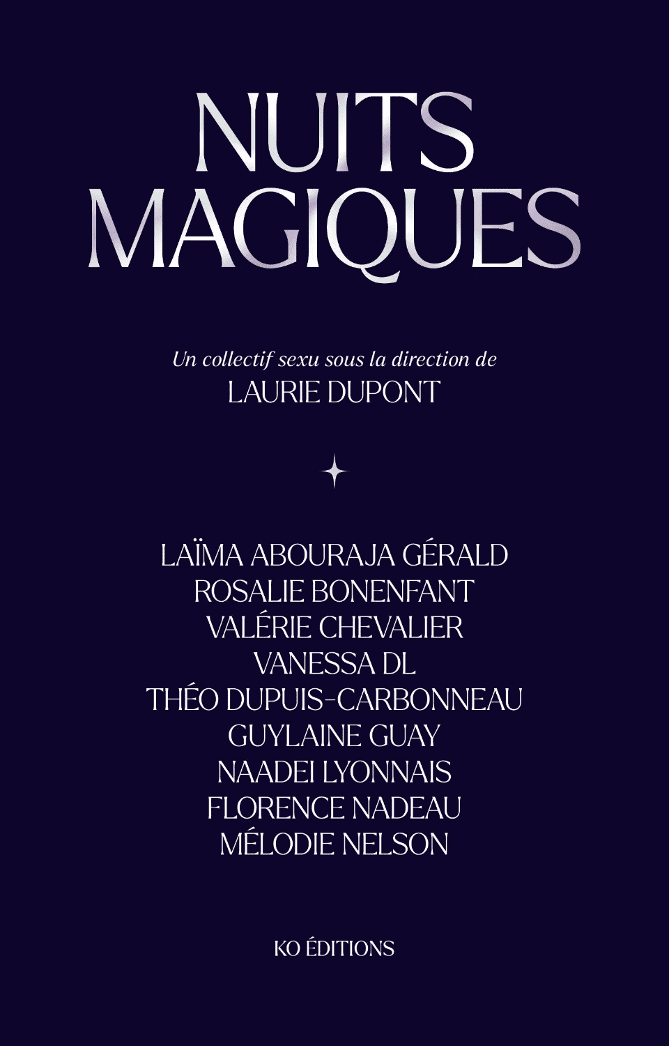 Nuits magiques, Collectif, dir. Laurie Dupont, KO Éditions, Lectures self-care pour la Saint-Valentin