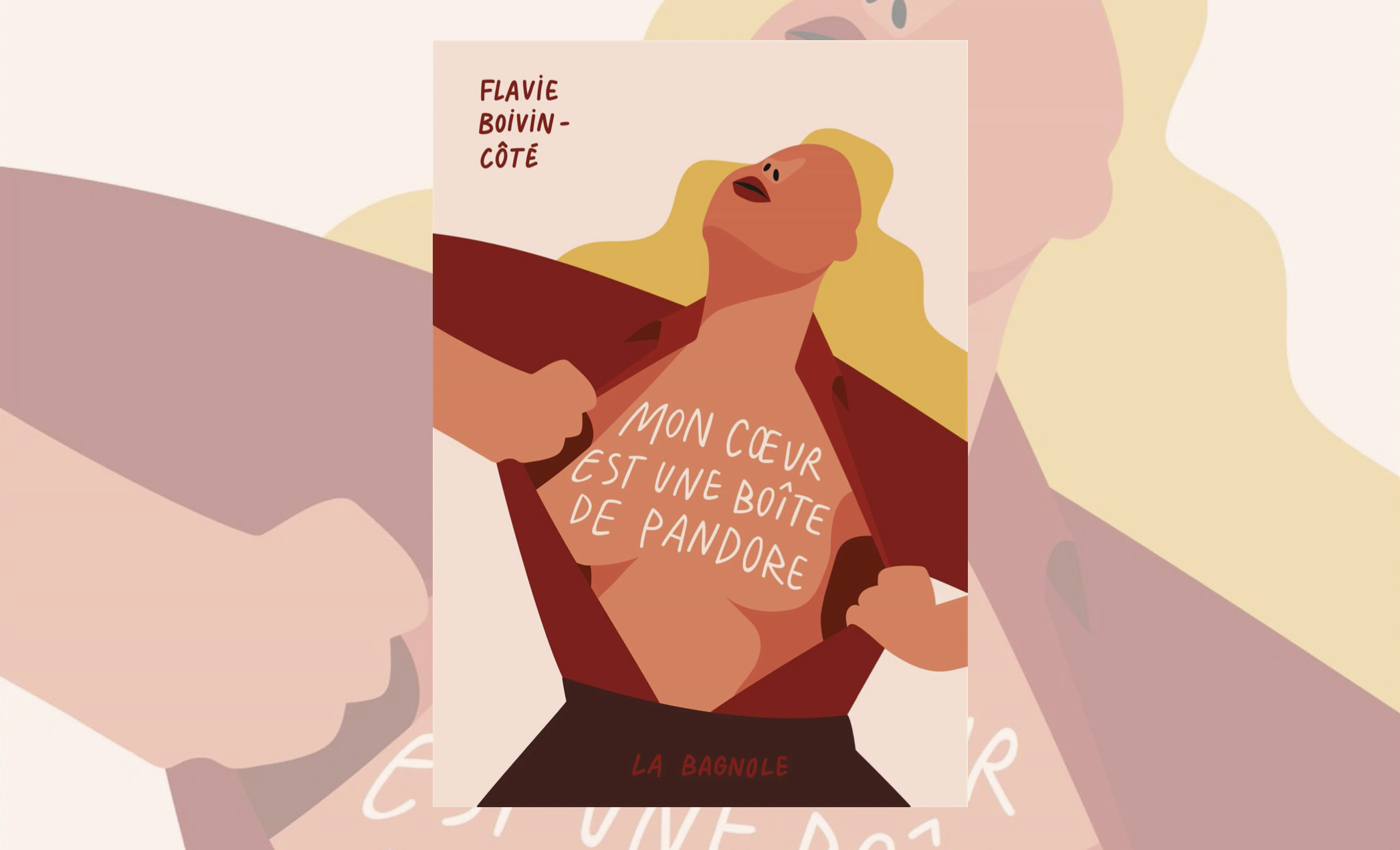 Mon cœur est une boîte de pandore, Flavie Boivin-Côté, Boucle Magazine, critique
