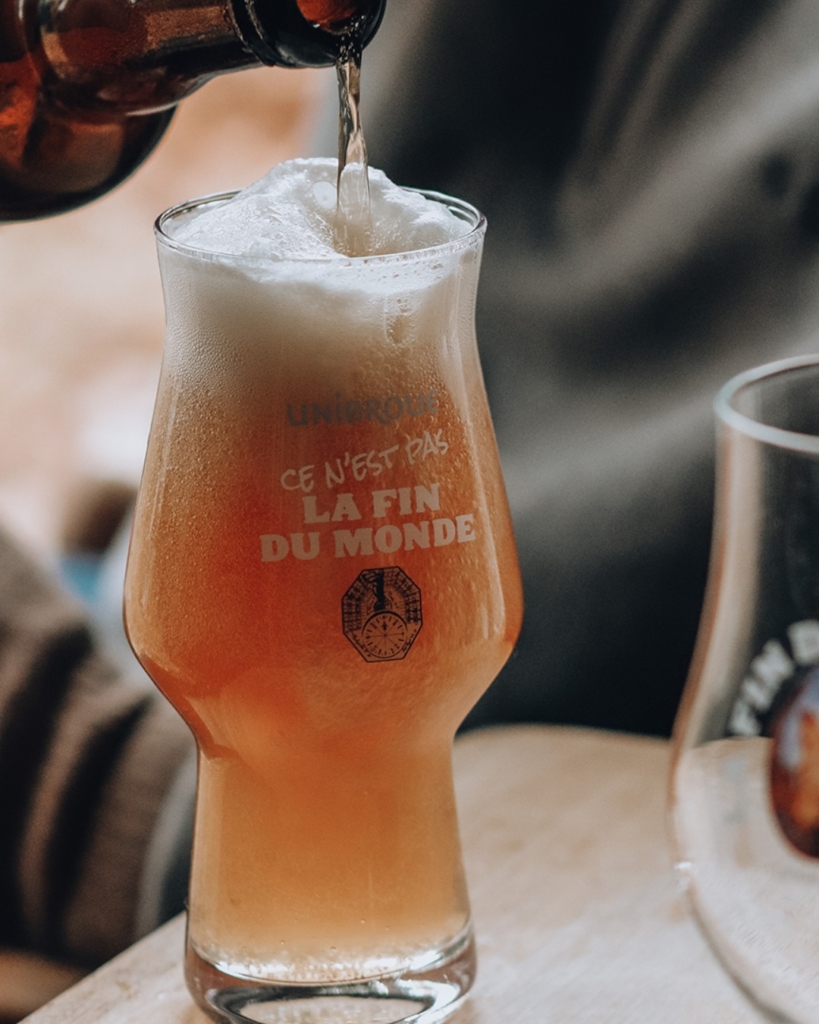 Lager Citron & Sel de mer de la série Autre Chose signée Unibroue