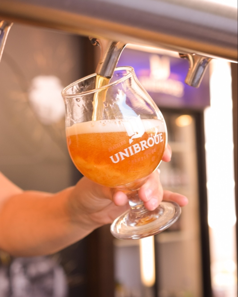 Lager Citron & Sel de mer de la série Autre Chose signée Unibroue