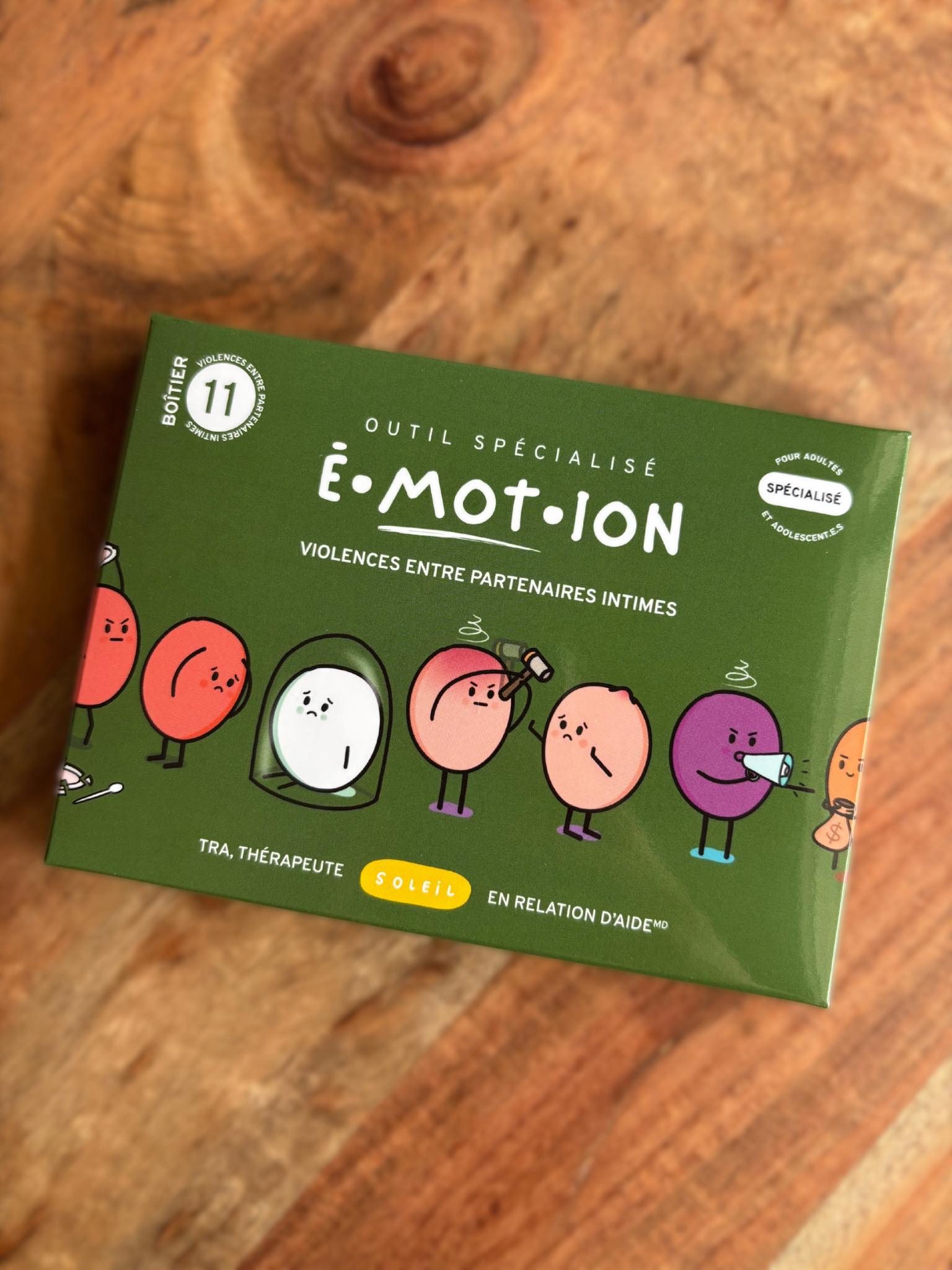 Jeux-outils É•mot•ion, Soleil Laflèche, Thérapeute en relation d'aide (TRA)