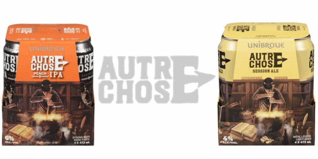 Lager Citron & Sel de mer de la série Autre Chose signée Unibroue