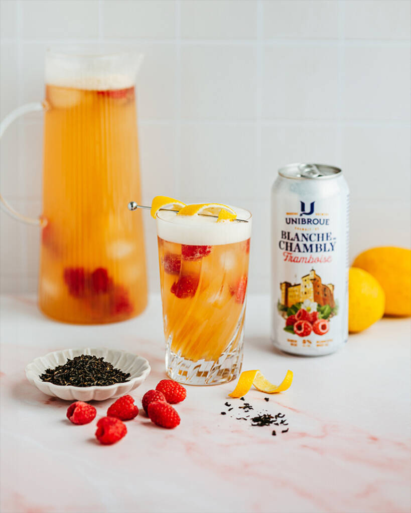 Caisse mixte fruitée d’Unibroue : la Blanche de Chambly en quatre itérations