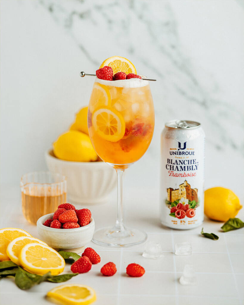 Caisse mixte fruitée d’Unibroue : la Blanche de Chambly en quatre itérations