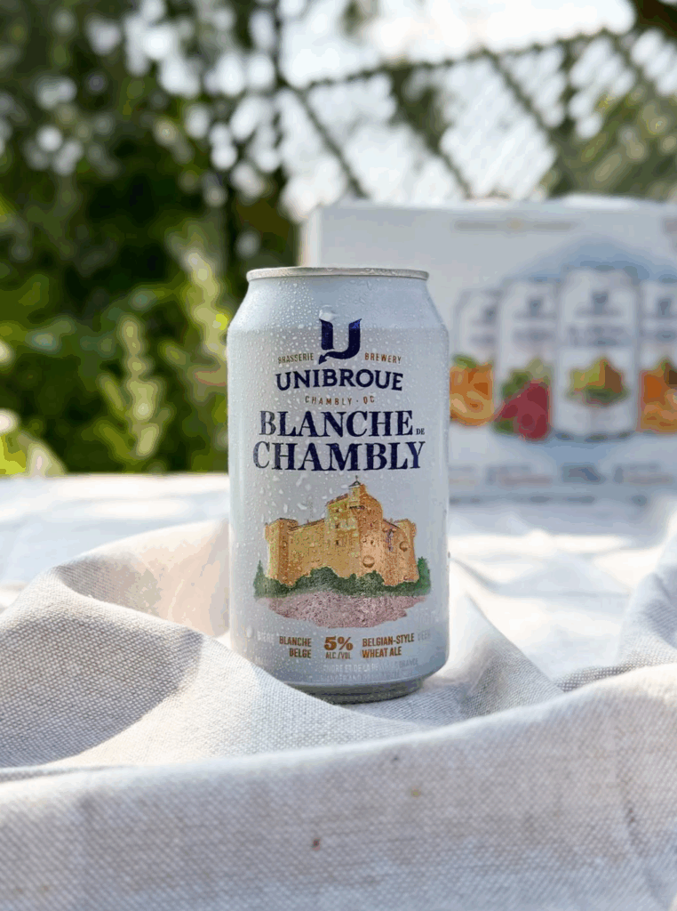 Caisse mixte fruitée d’Unibroue : la Blanche de Chambly en quatre itérations