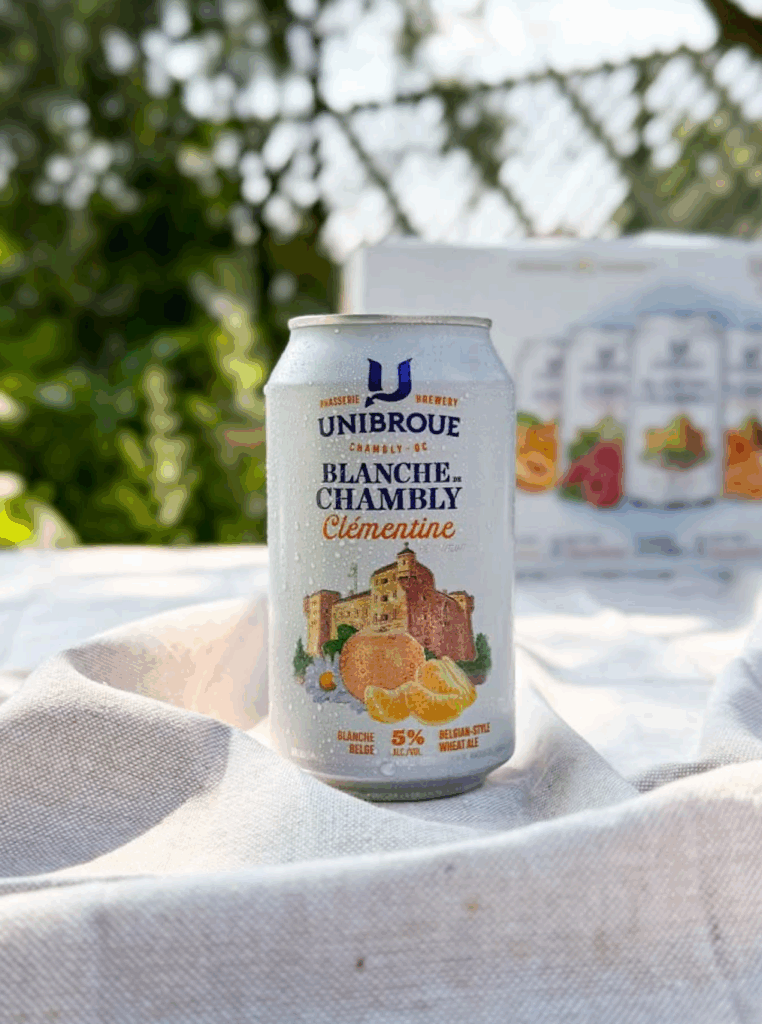 Caisse mixte fruitée d’Unibroue : la Blanche de Chambly en quatre itérations