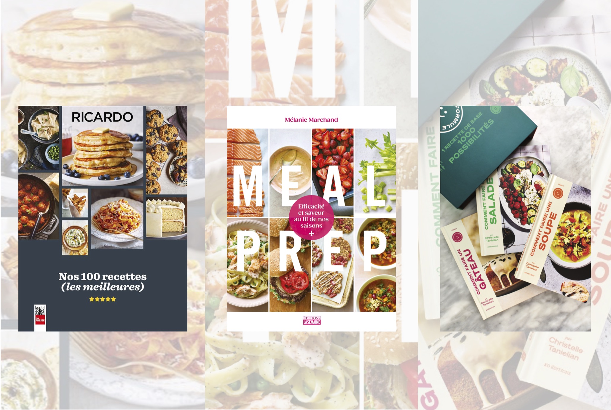 3 livres de cuisine à avoir sous la main cette saison, Boucle Magazine