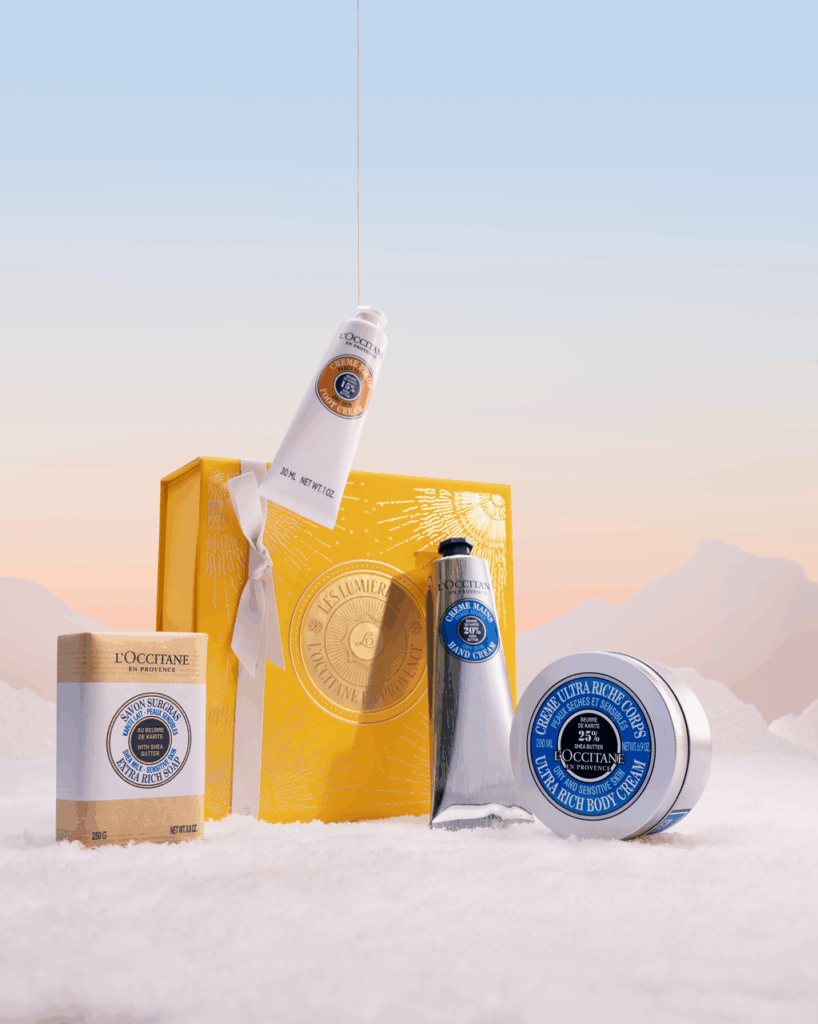 L’Occitane : un calendrier de l'Avent tout en lumière