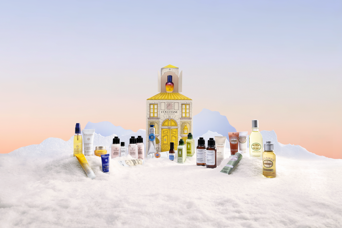 L’Occitane : un calendrier de l'Avent tout en lumière