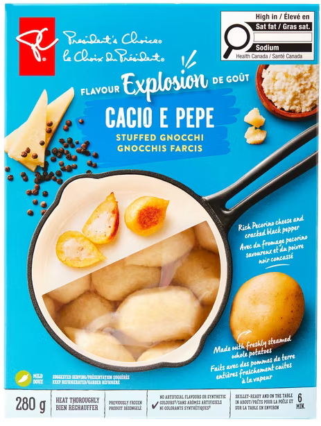 Journal Trouvailles des Fêtes PC : des tablées gourmandes sans efforts Gnocchis farcis Explosion de goût