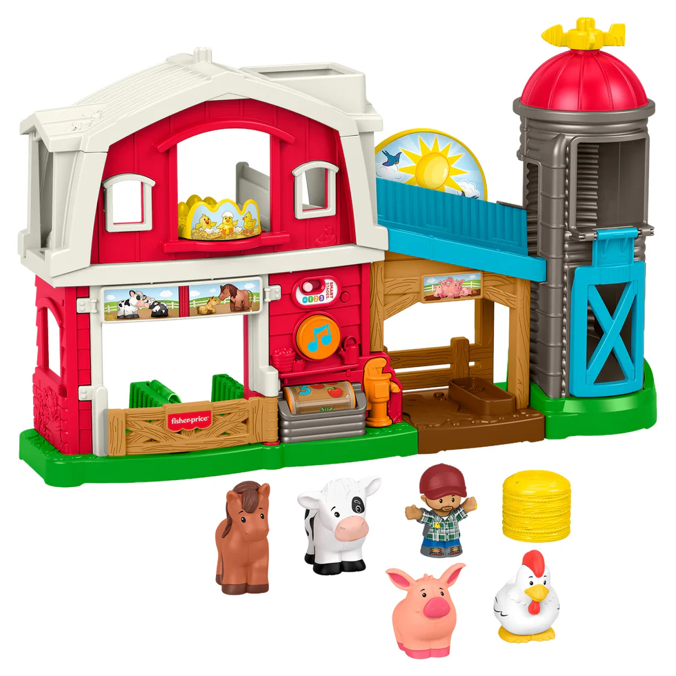 Lajoué Mastermind Toys Fisher-Price Little People – Ferme amusante et bienveillante