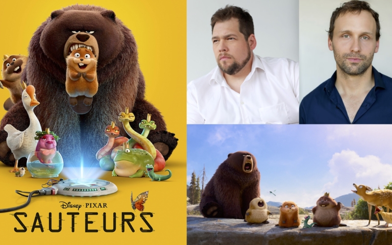Entrevue : Guillaume Cyr et Émile Proulx-Cloutier prêtent leurs voix à Sauteurs, le nouveau long métrage de Pixar, Boucle Magazine