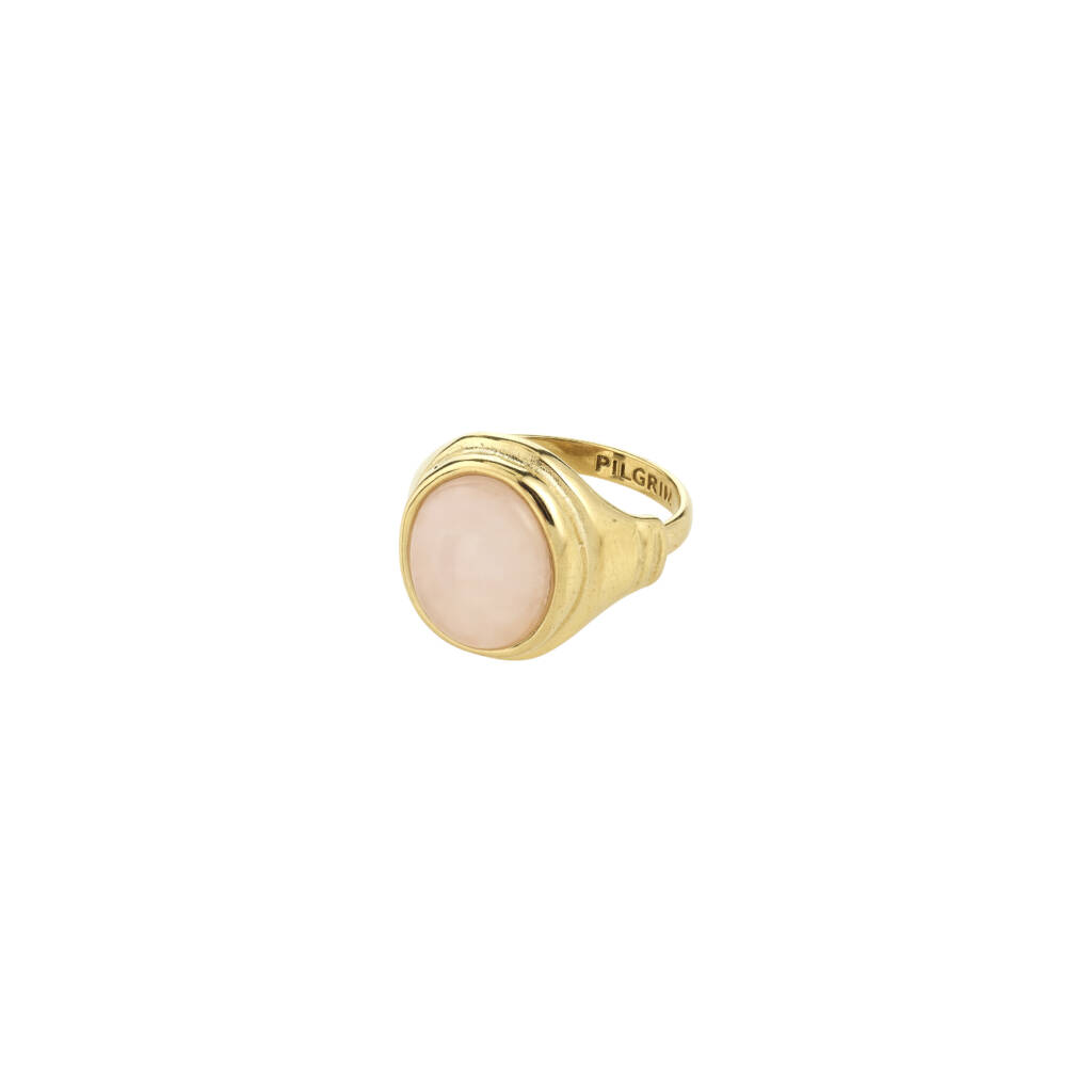 LYNDON, bague quartz rose pilgrim