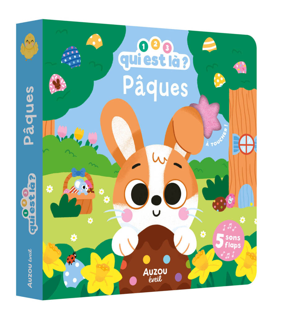 1, 2, 3, qui est là ? – Pâques, Vanessa Vautier – Auzou éveil