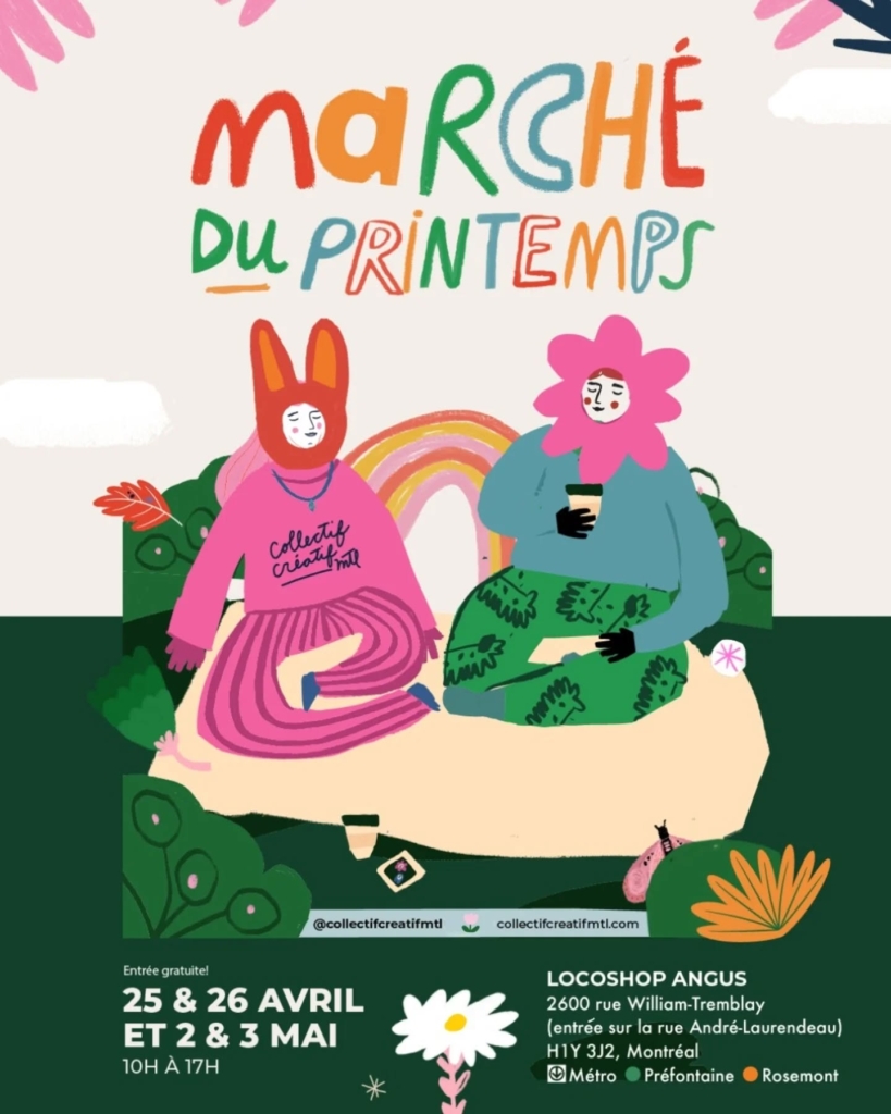 Marché du printemps du Collectif Créatif MTL