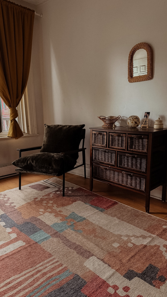Tapis lavable Aleysa cozey