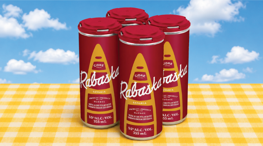 Cidre à la sangria blanche de Rabaska