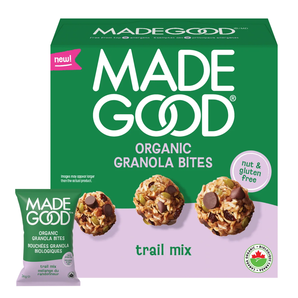 Bouchées granola biologiques mélange du randonneur