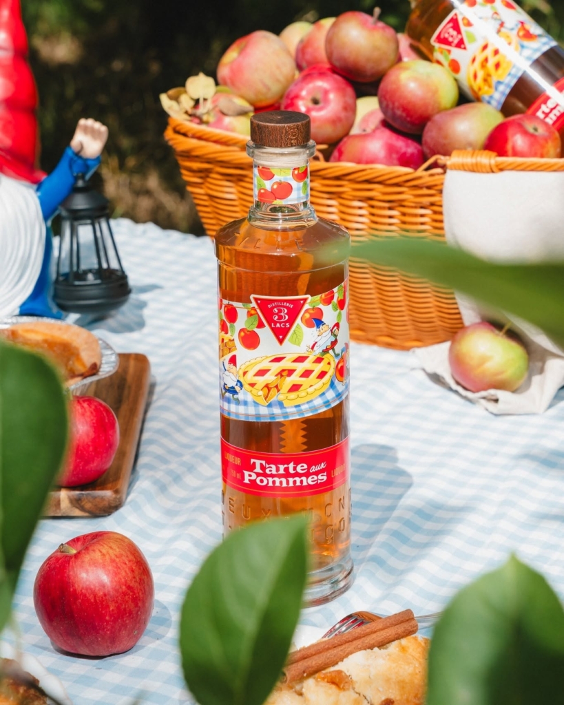 Tarte aux pommes de la Distillerie 3 Lacs